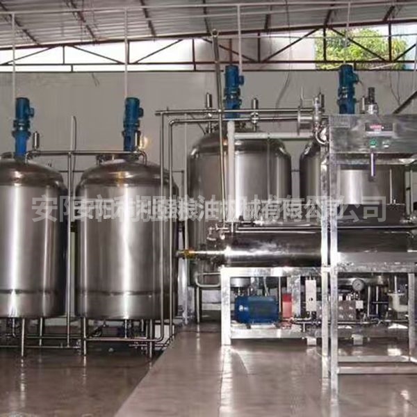 植物油精煉脫蠟設(shè)備