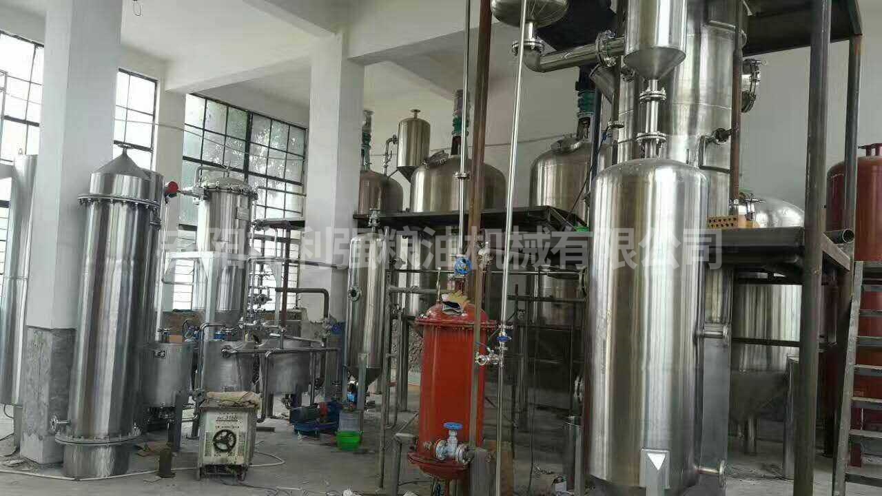 動(dòng)物油全不銹鋼物理精煉成套設(shè)備