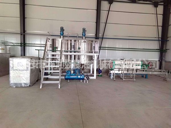 小型植物油精煉脫蠟設(shè)備