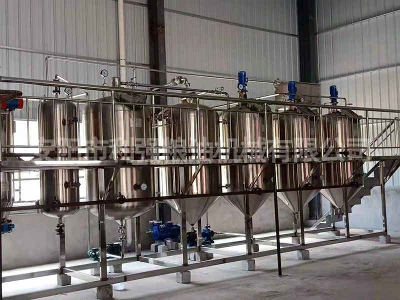 植物油精煉生產(chǎn)線