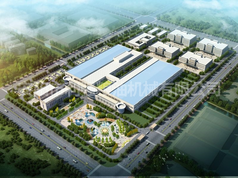 廠區(qū)規(guī)劃鳥瞰圖